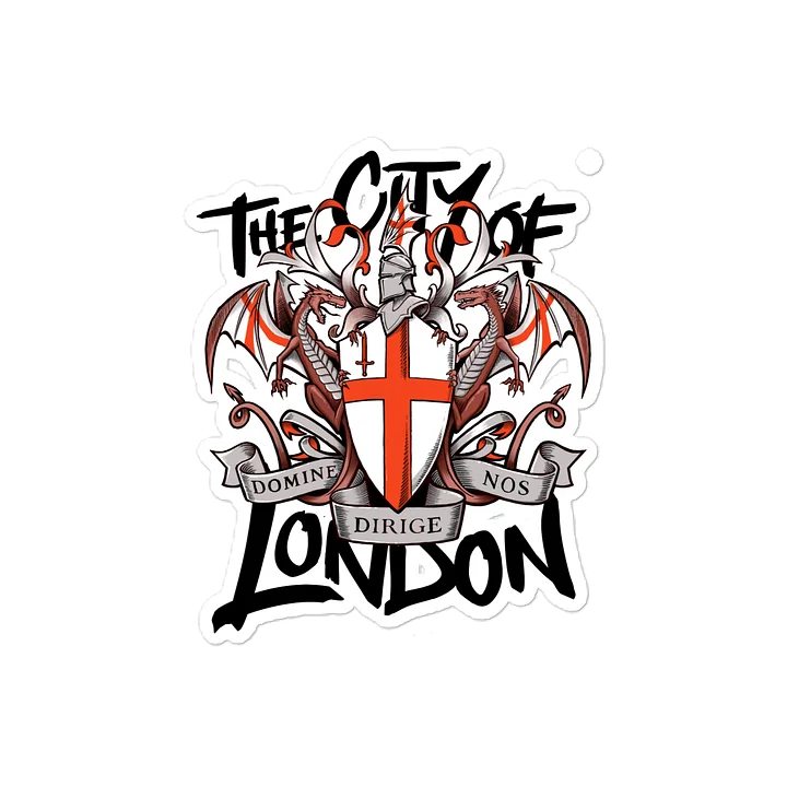 City of London Coat of Arms Die-Cut Vinyl Sticker product image (2)