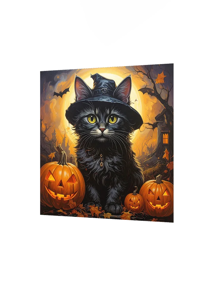 Black Cat & Pumpkins product image (8)