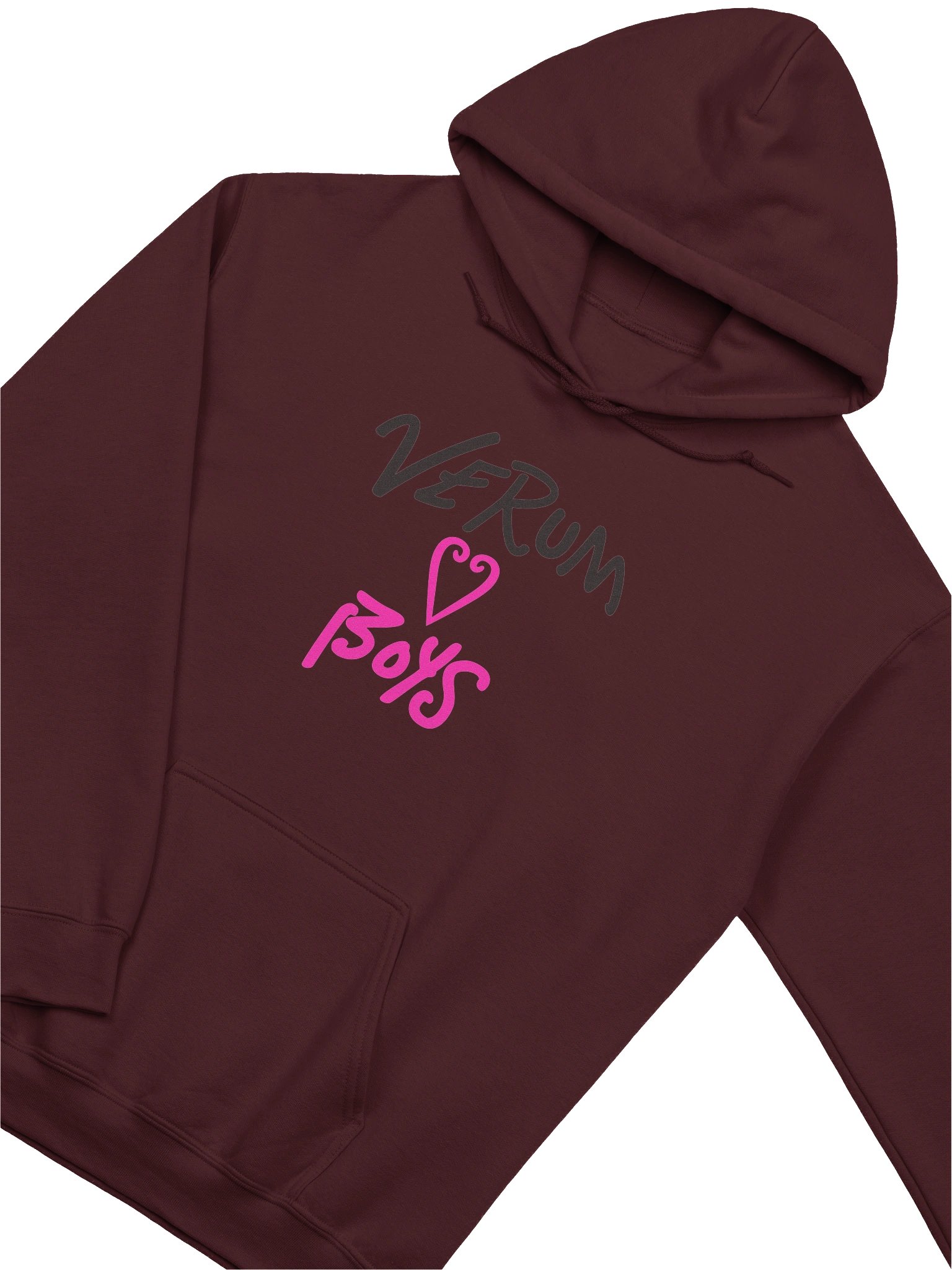 Verum Boys Hoodie - Black/Pink product image (3)