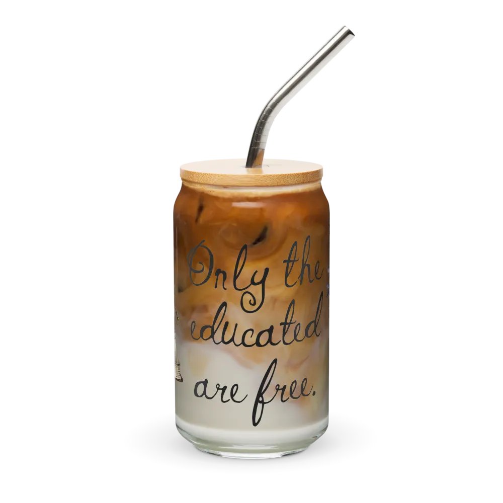 Epictetus Quote Can-Shaped Glass product image (1)