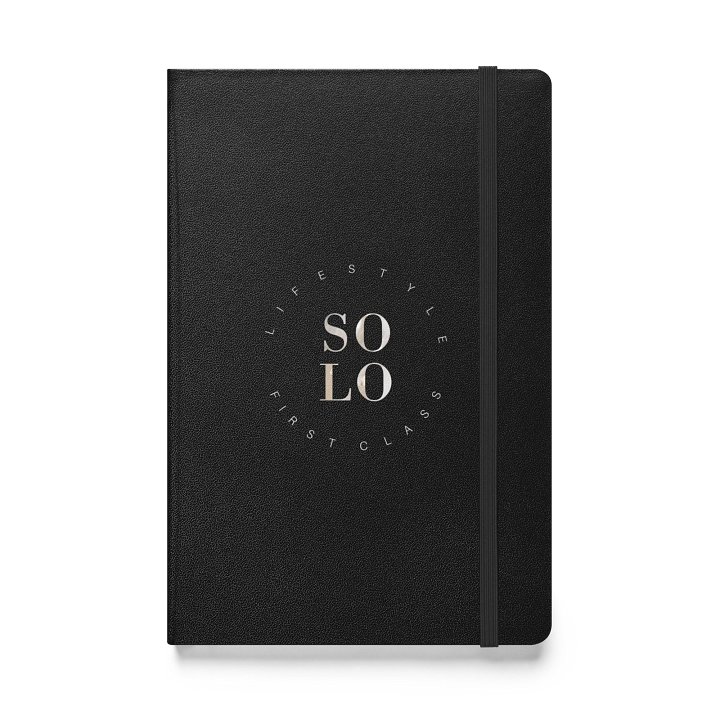 Wooden Finish Hardcover Notebook - SOLO Edition product image (1)