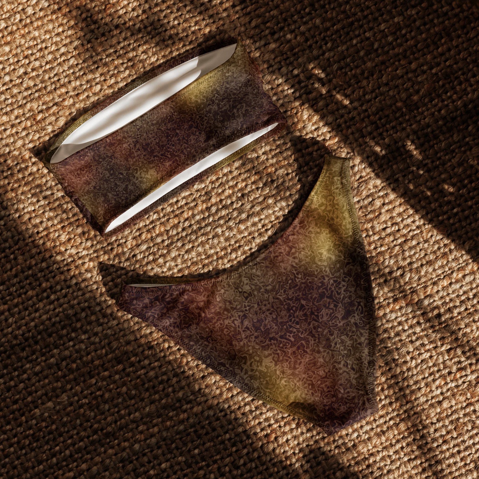 Fall Bandeau Top and Bottom Bikini product image (3)