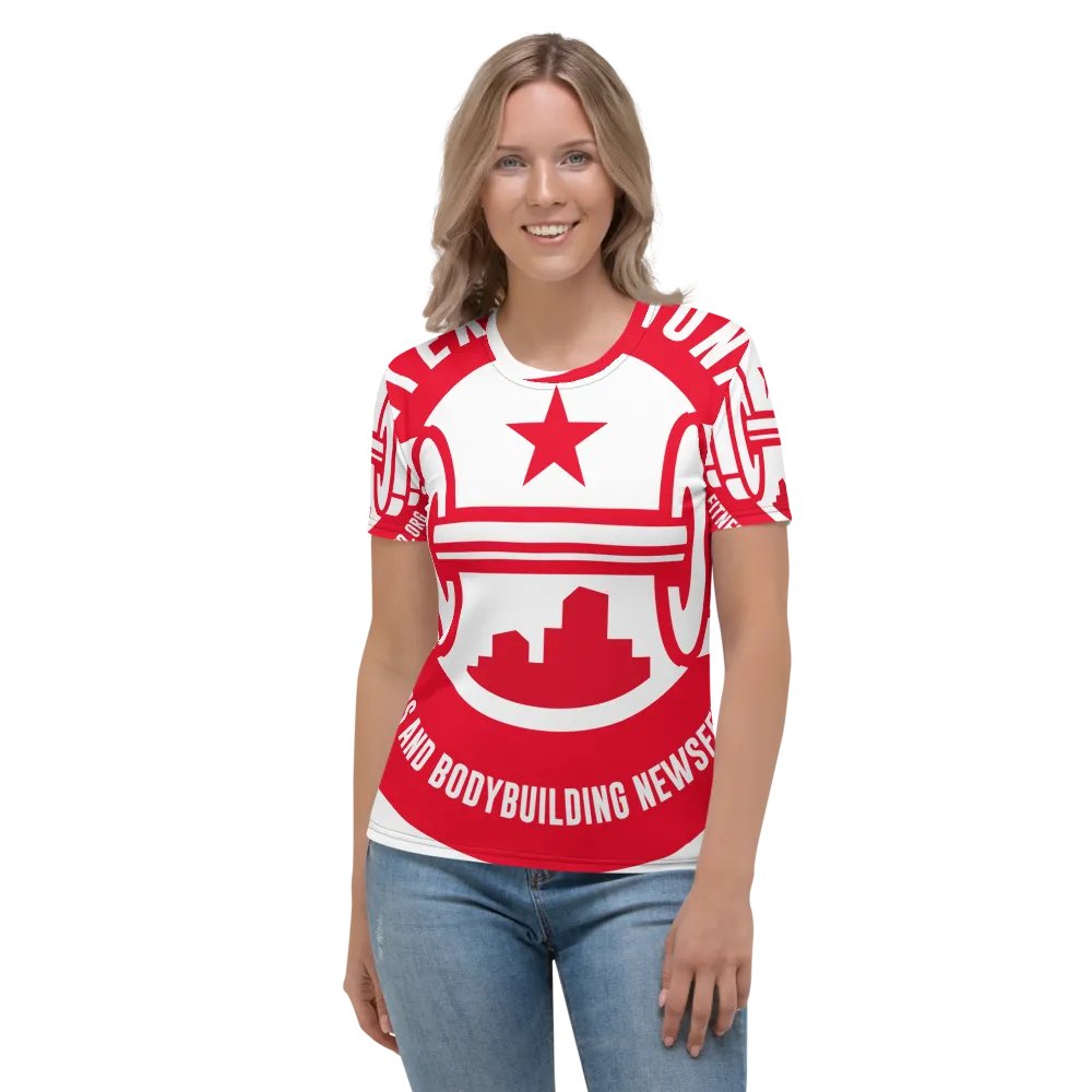 IFBNewsfeed.Org's All-Over Print Women's Crew Neck T-Shirt product image (2)