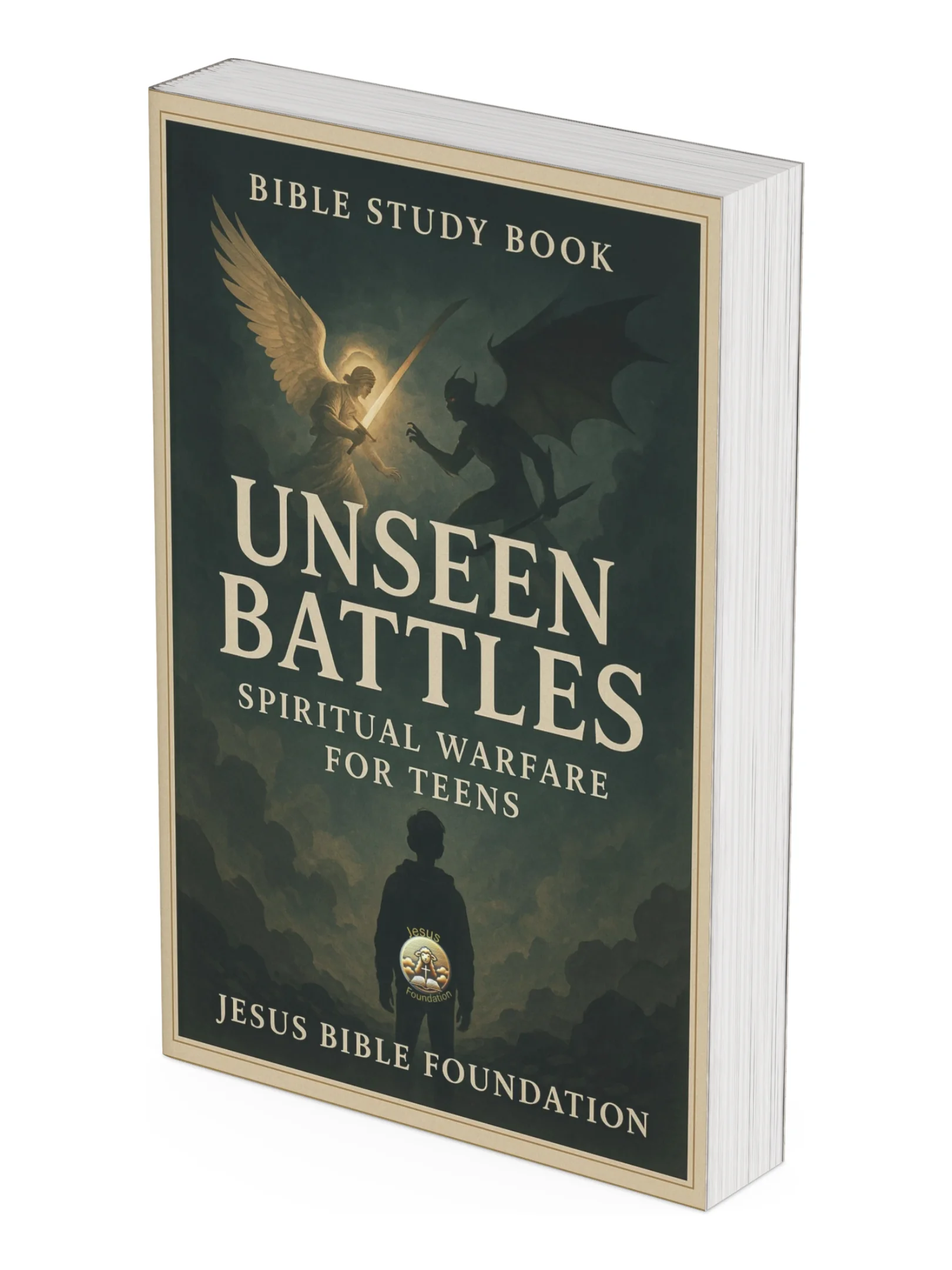 Bible study book Unseen Battles: Spiritual Warfare for Teens product image (1)