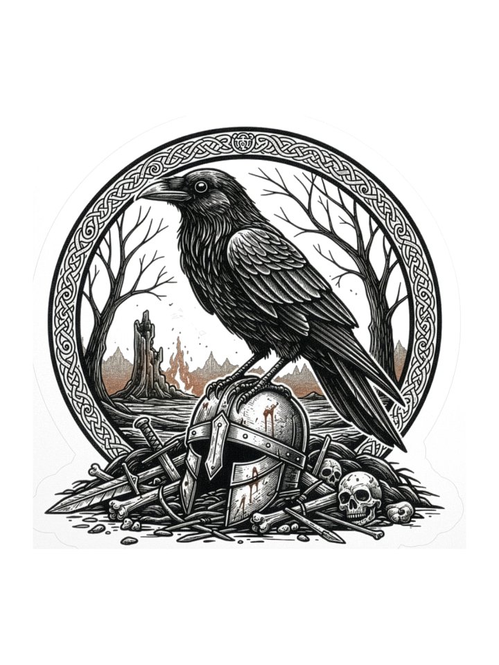 Morrigan — The Raven Queen Vinyl Sticker product image (1)
