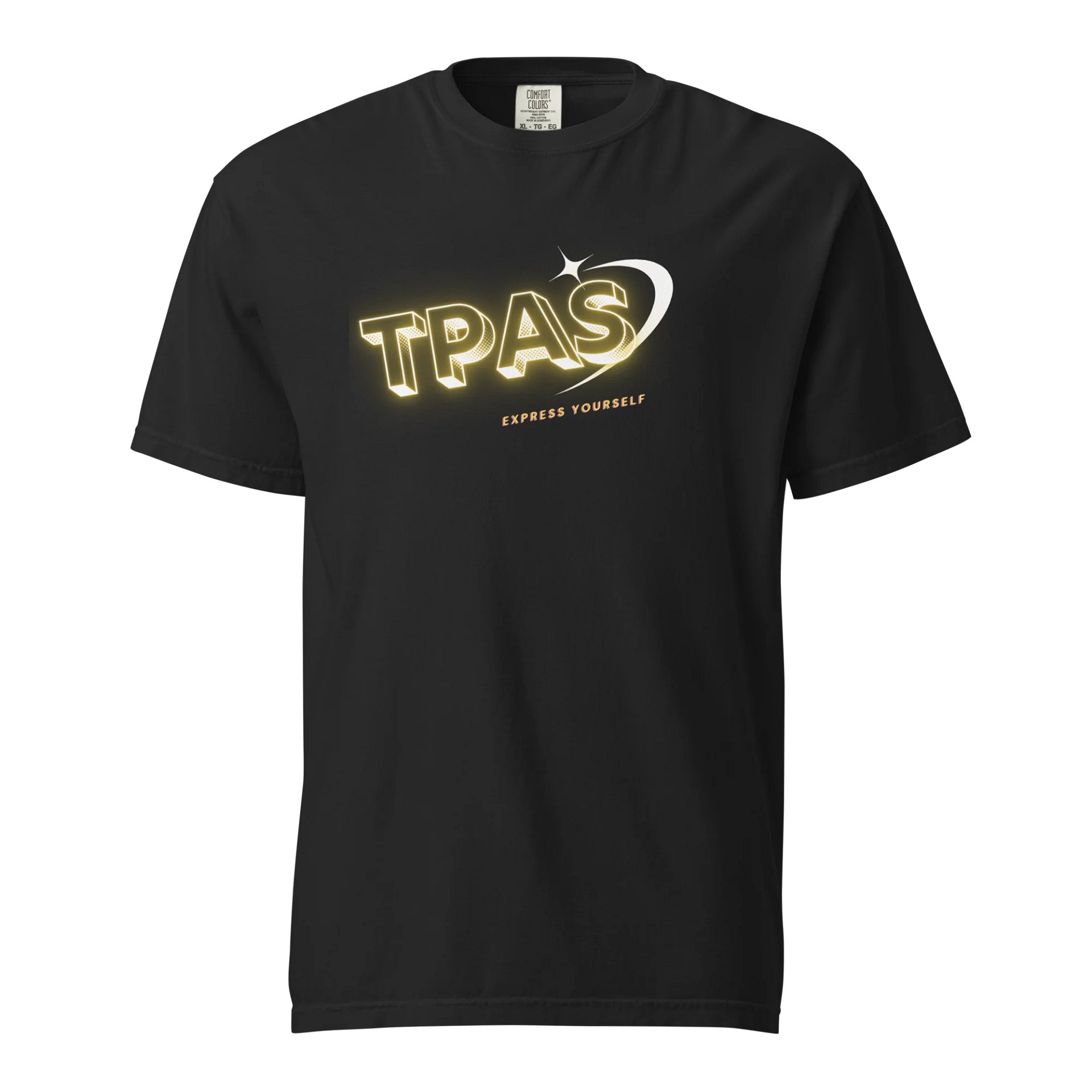 Midnight Glow Express Yourself Unisex T-Shirt (Yellow) product image (1)