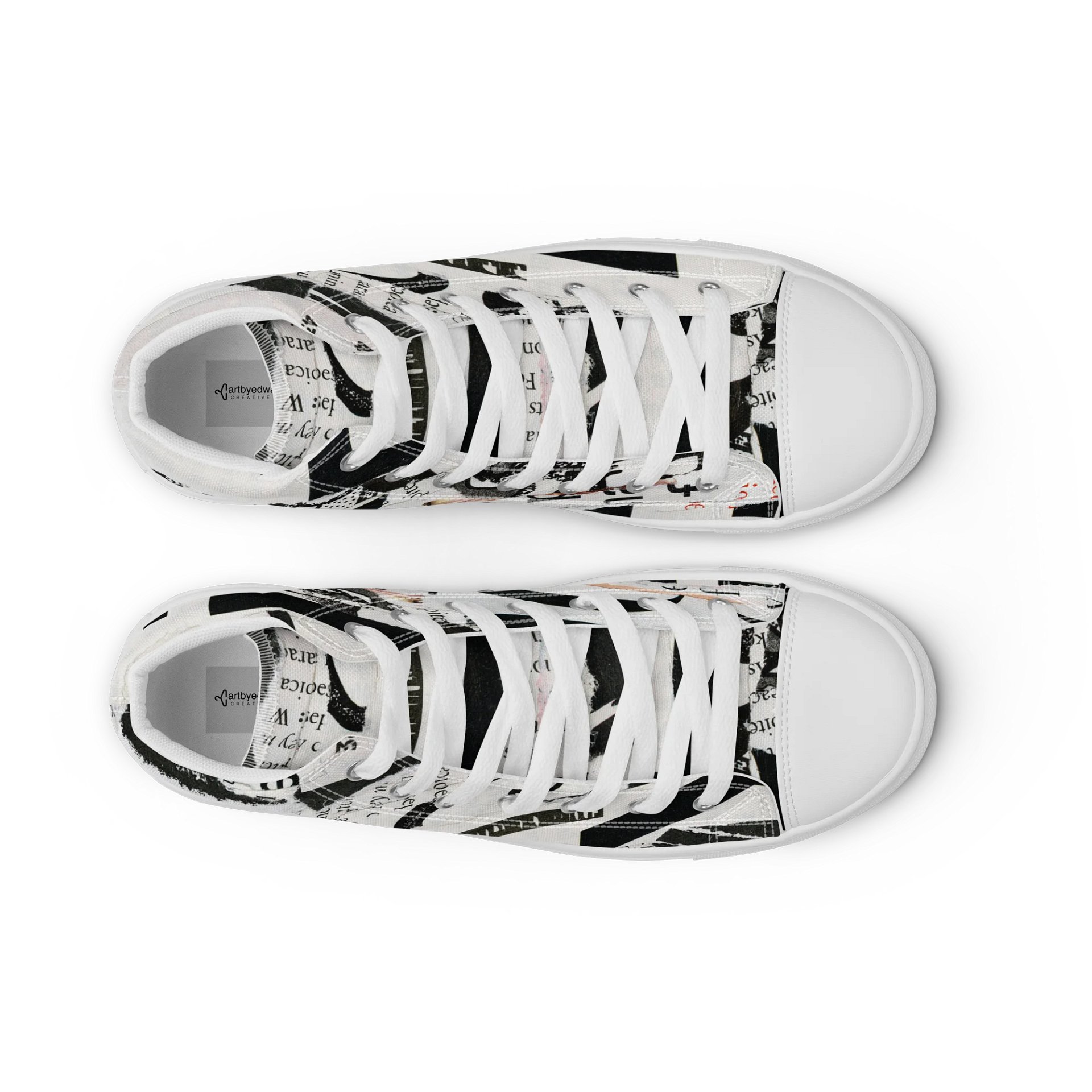 Chaos Collage Women's High Tops product image (9)