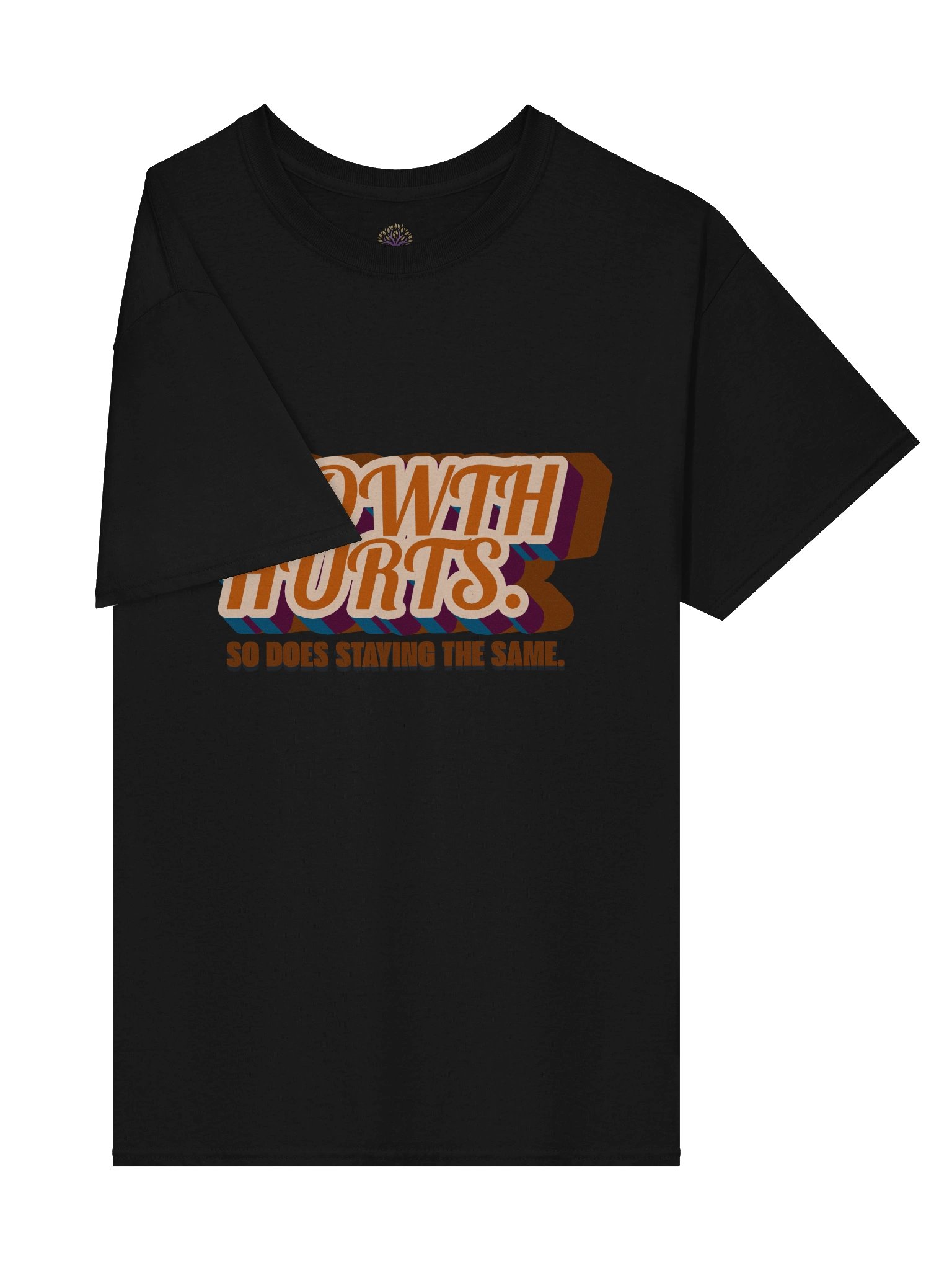 Growth Hurts Unisex Print T-Shirt product image (4)