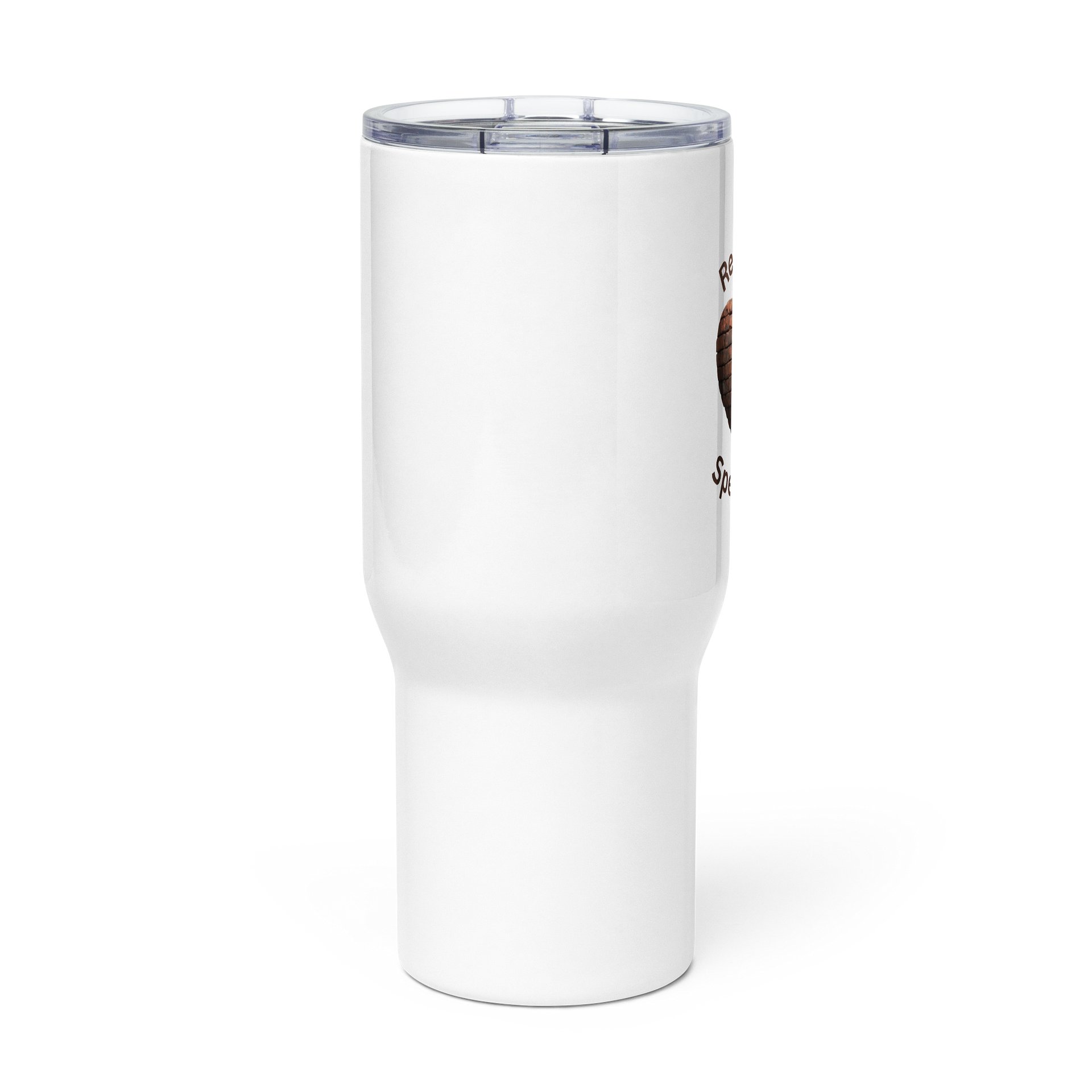 Heart Wall Removal Specialist 25 oz or 40oz Tumbler-Original Brick Red and Brown product image (3)