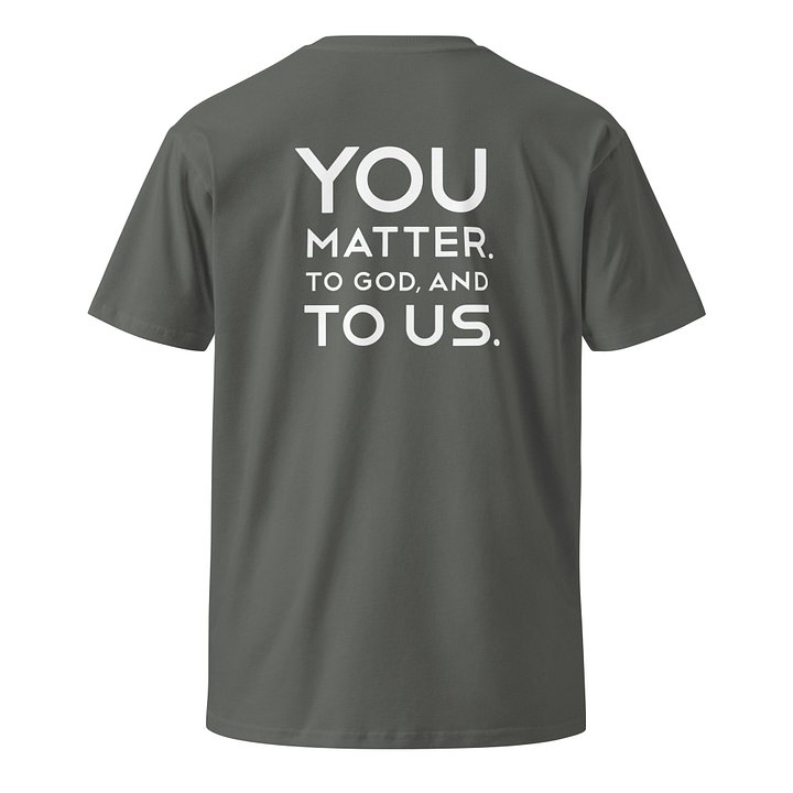 AUMC Logo and Mission Tag Unisex Premium Tee product image (2)