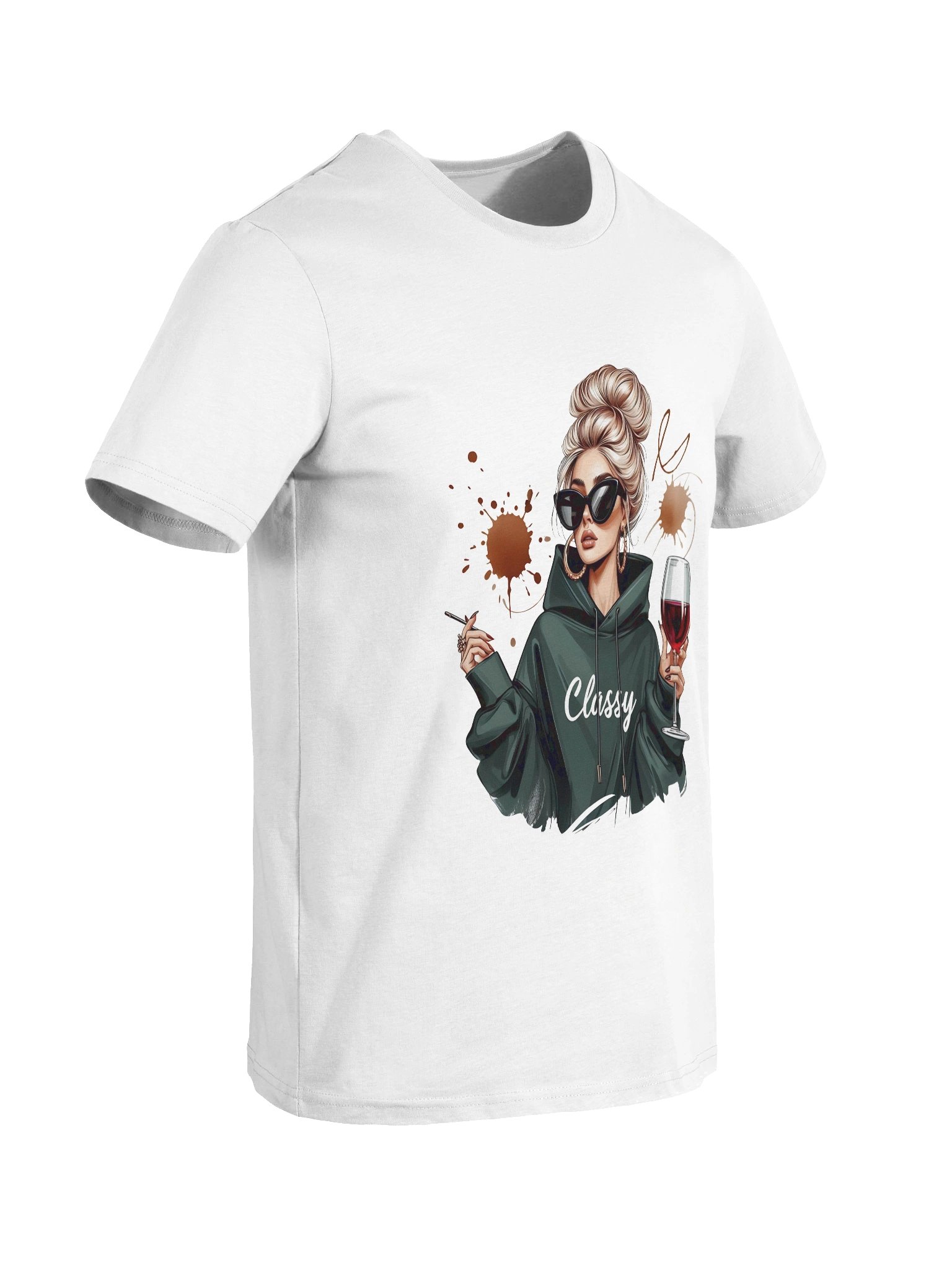 Classy Mood – Women’s Premium Graphic T-Shirt product image (6)