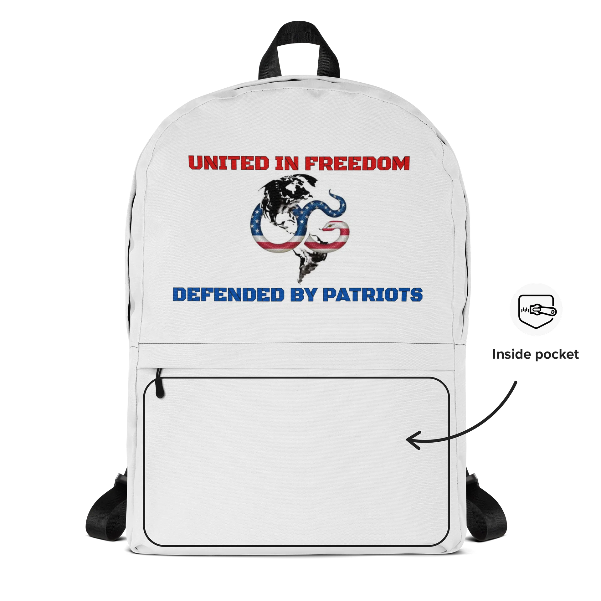 Our Gadsden Flag x OG News Backpack product image (2)