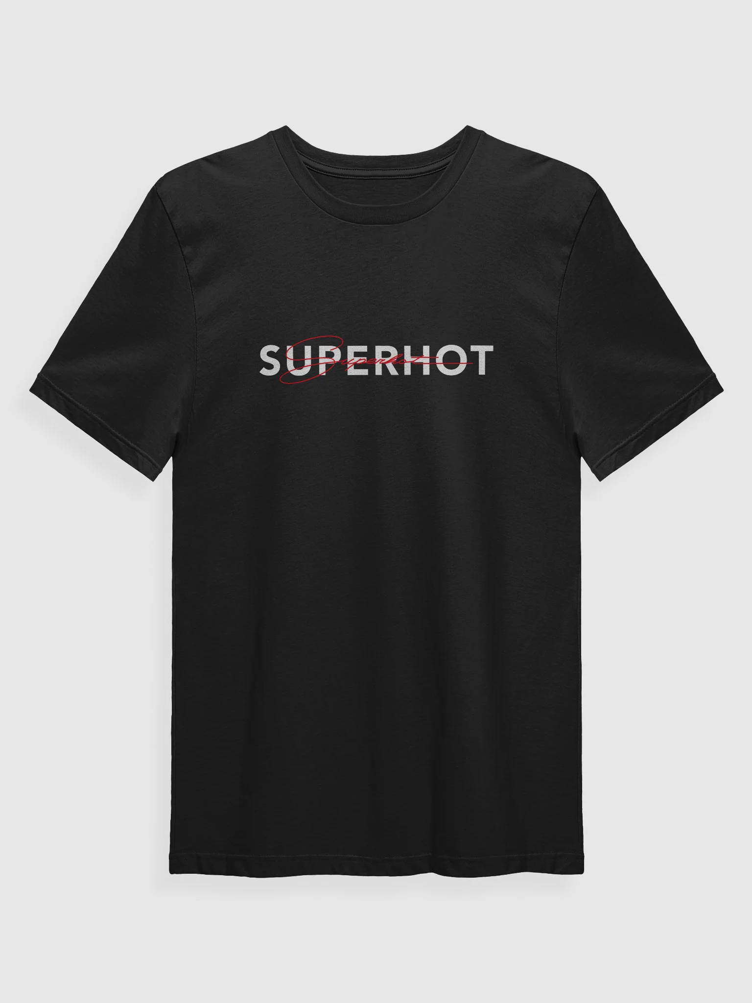 SUPERHOT SIGNATURE ULTRA T-SHIRT BLACK product image (1)