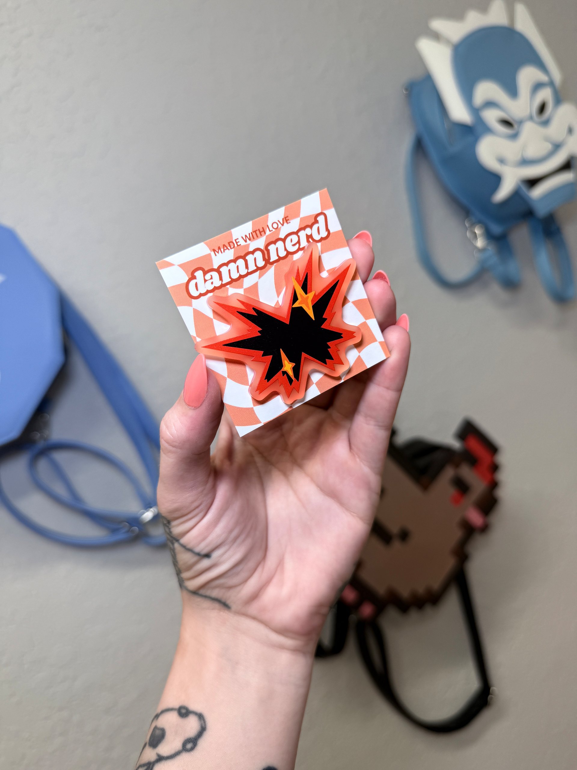 Bakugo Spikes Pin product image (3)