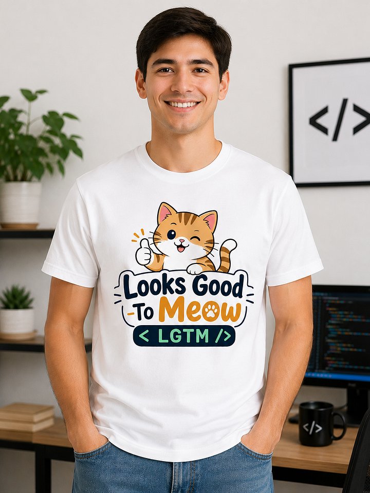 LGTM Looks Good To Meow product image (1)