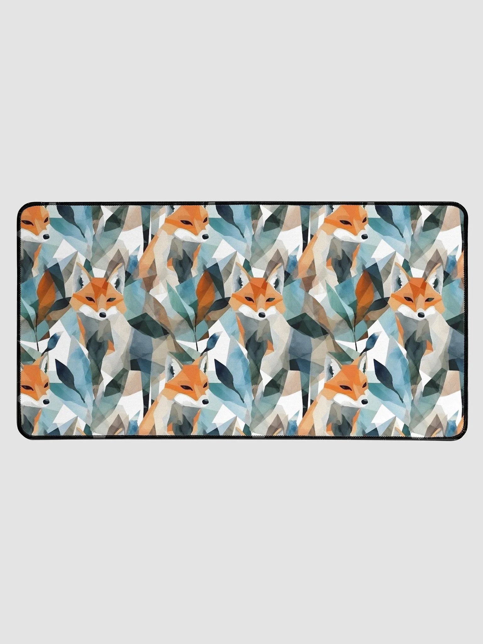 Fox pattern Desk Mat product image (1)