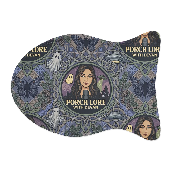 PORCH LORE DEVAN PERIWINKLE MOTH PET FEEDING MAT product image (1)