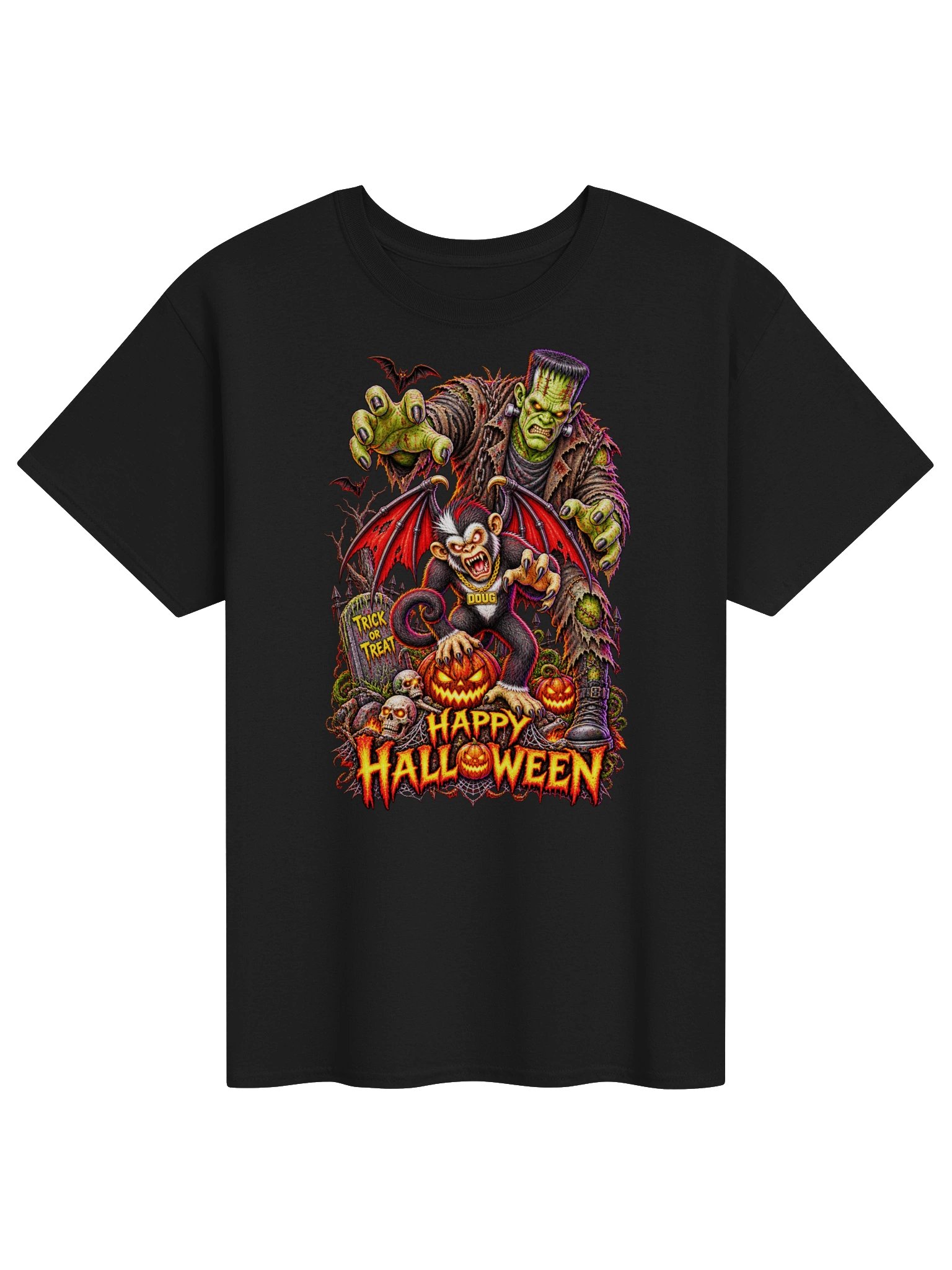 Frankenstein Doug Gildan Heavyweight T-Shirt product image (9)