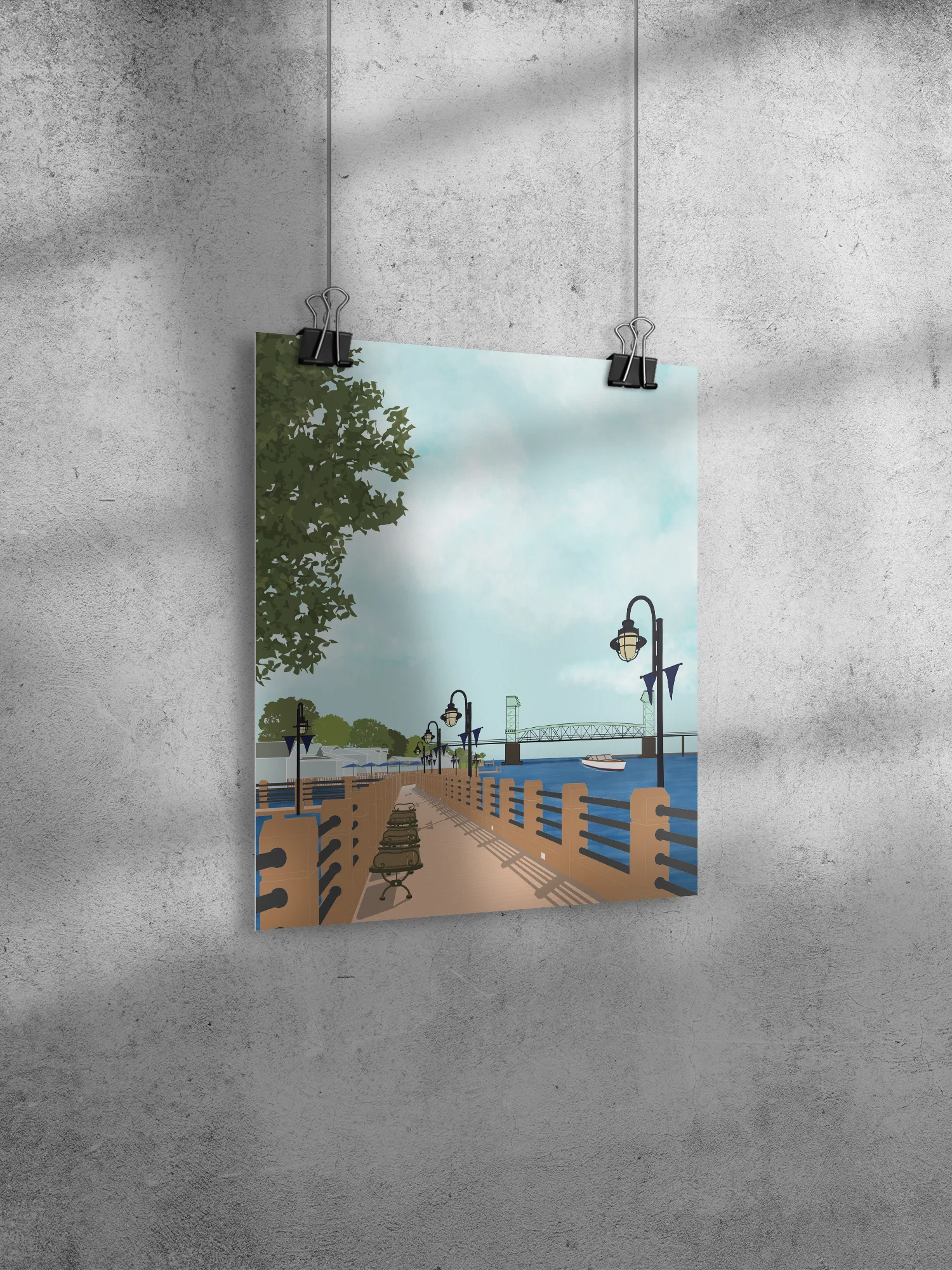 Riverwalk - Poster/Metal Print product image (2)