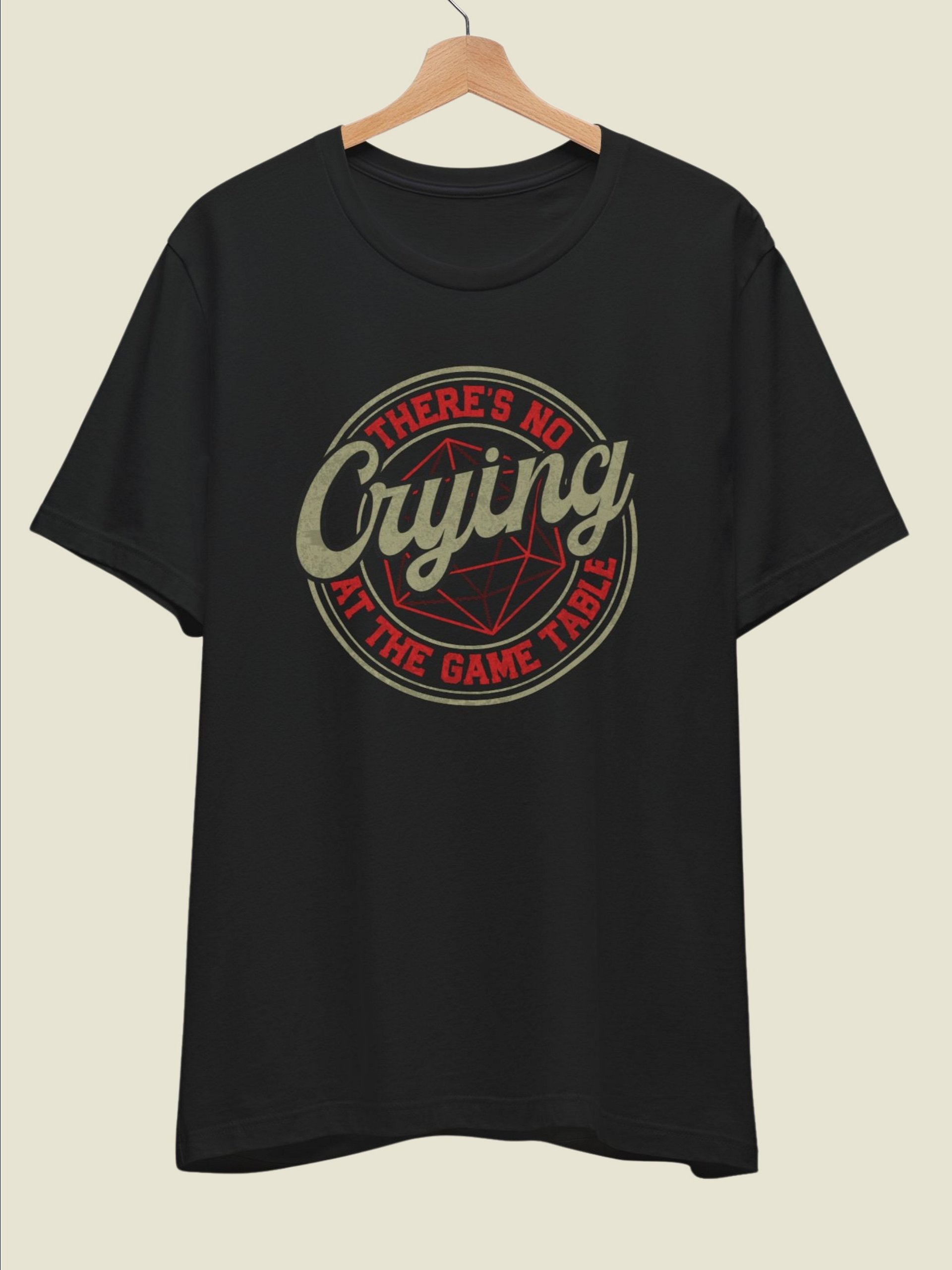 There's No Crying At The Board Game Table - Board Game T-shirt, Black product image (2)