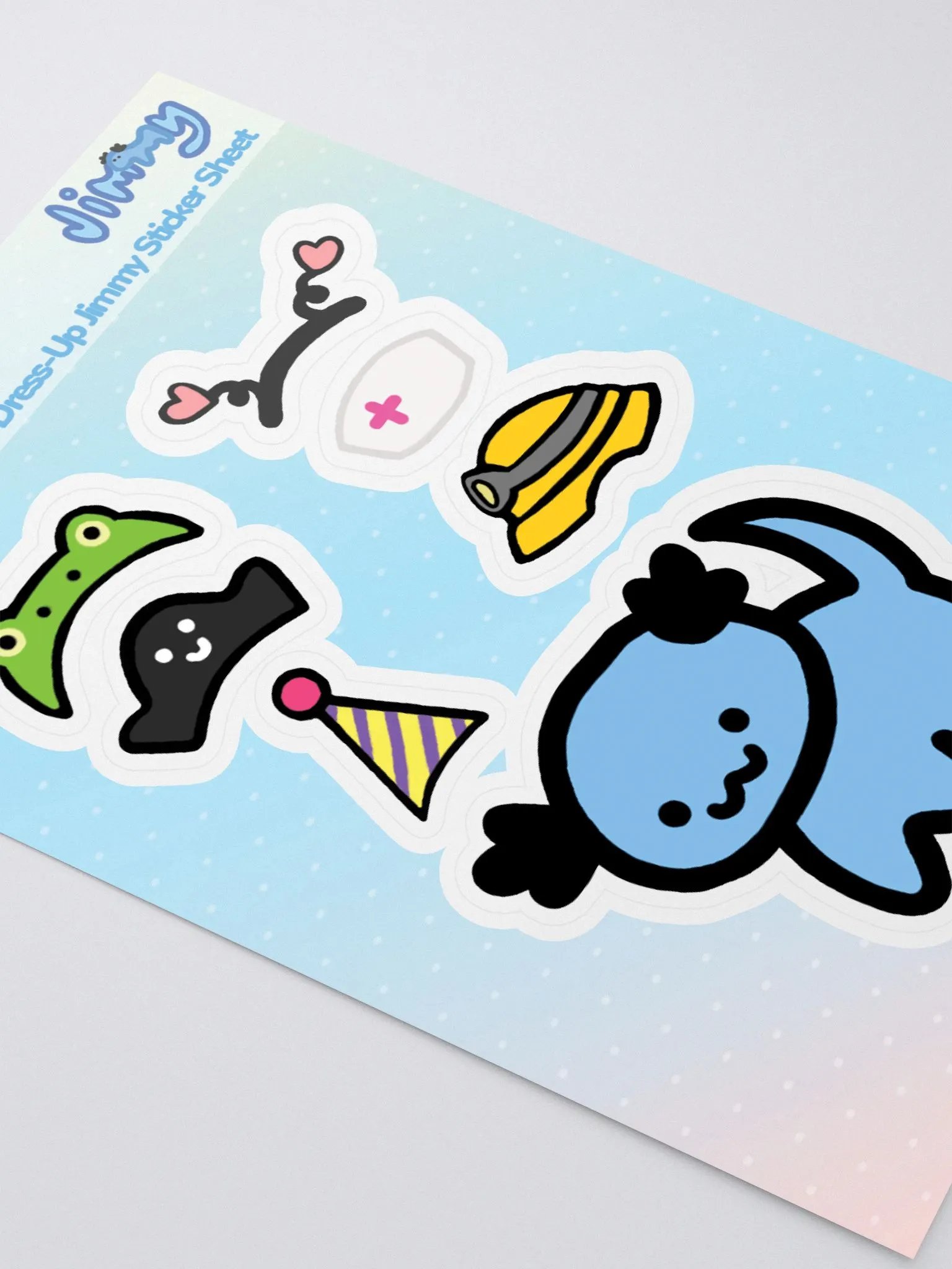 Sticker Sheet | Dress-Up Jimmy product image (2)