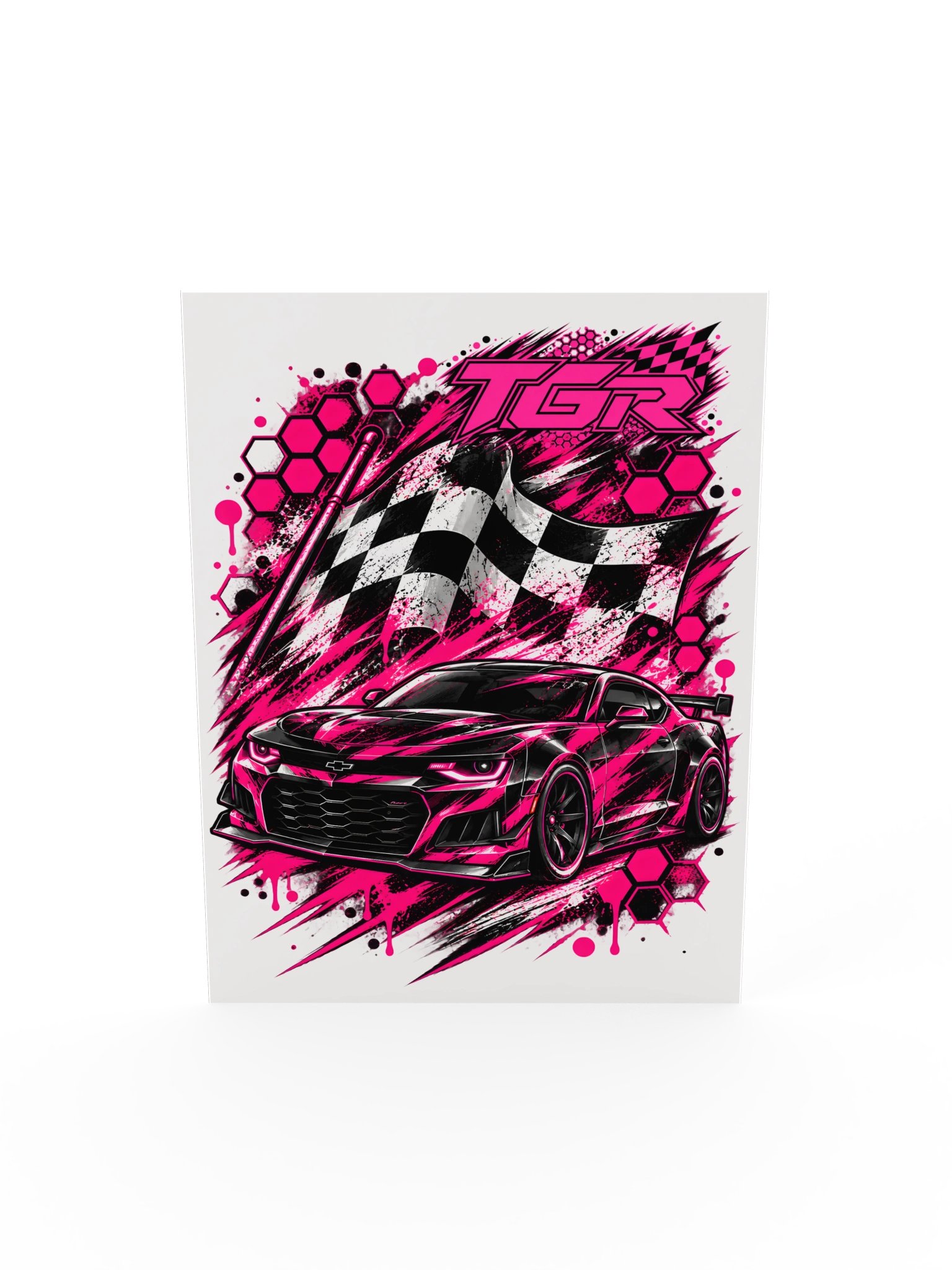 TGR Pink Thunder Racing Print – 5" × 7" product image (5)