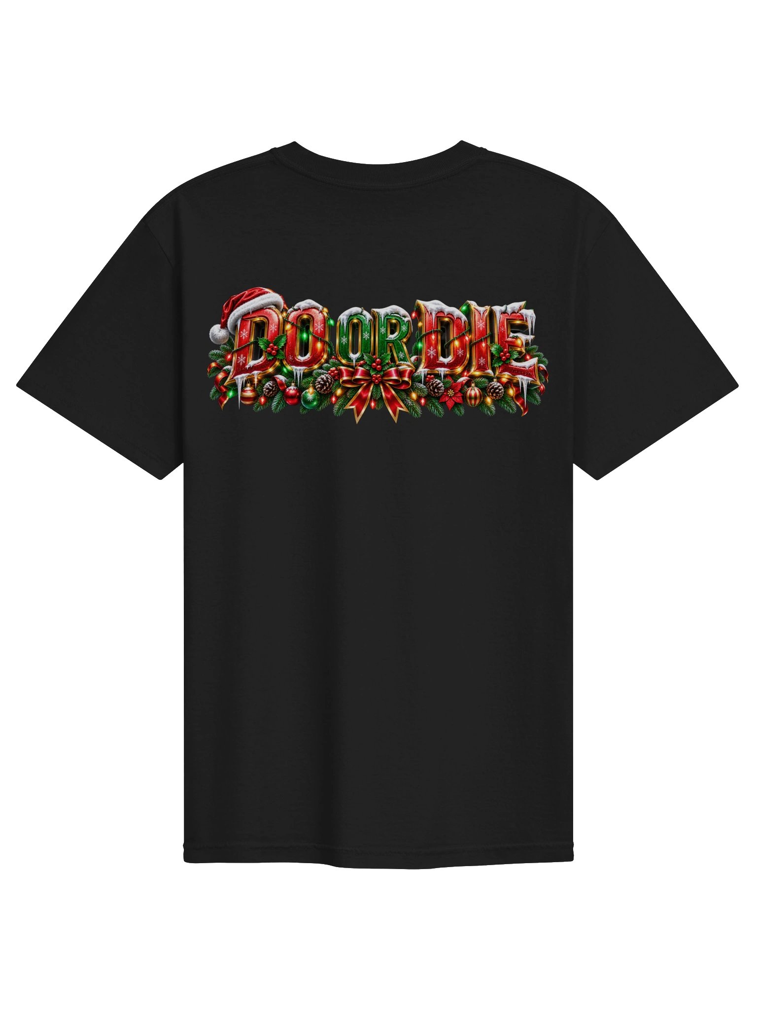 Bloodthirsty Santa Horror Tee product image (15)