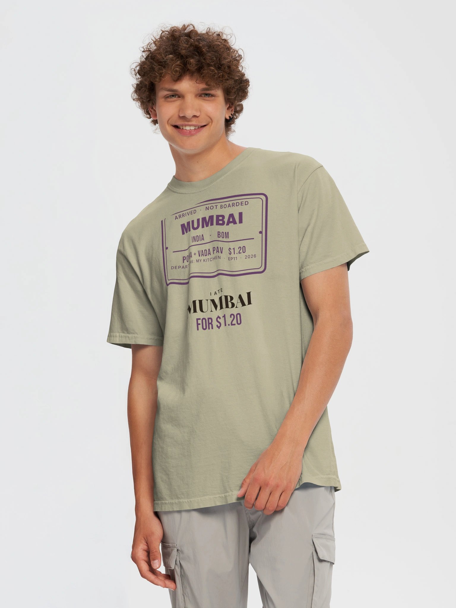 Mumbai Stamp Tee · I Ate Mumbai for $1.20 product image (13)