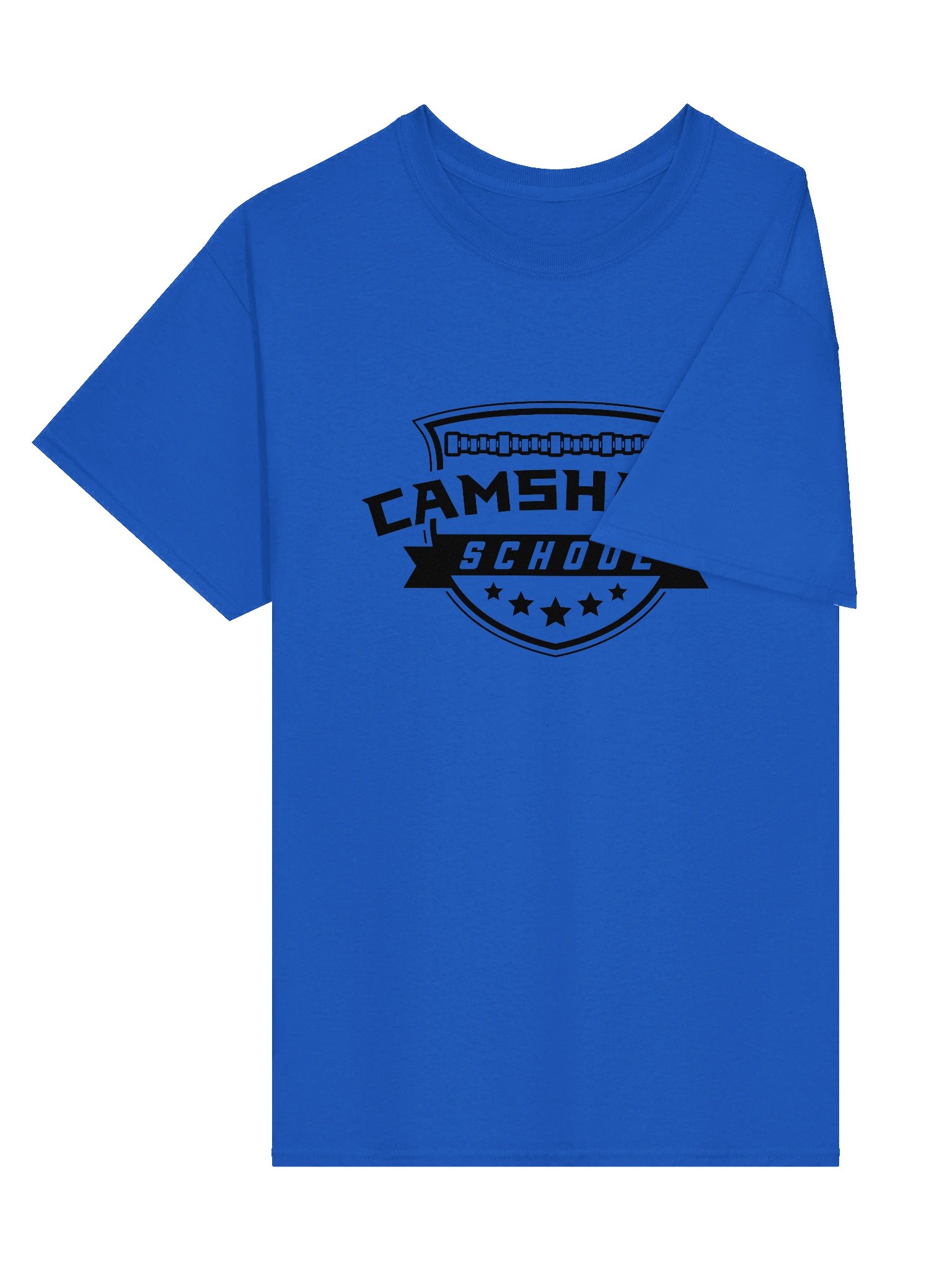 T-shirt - Black on Royal Blue product image (3)