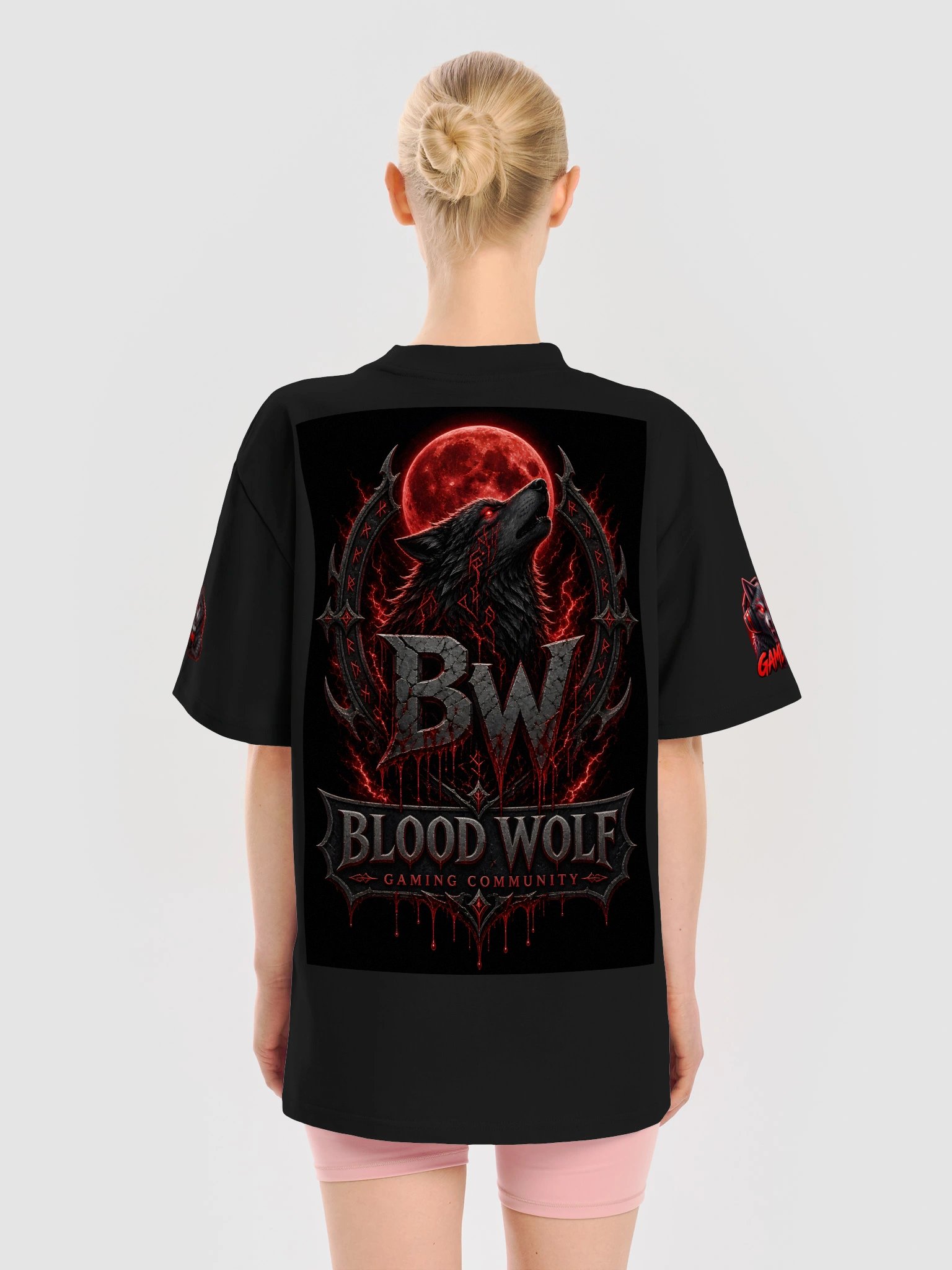 Blood Wolf Gaming Heavy Tee product image (40)