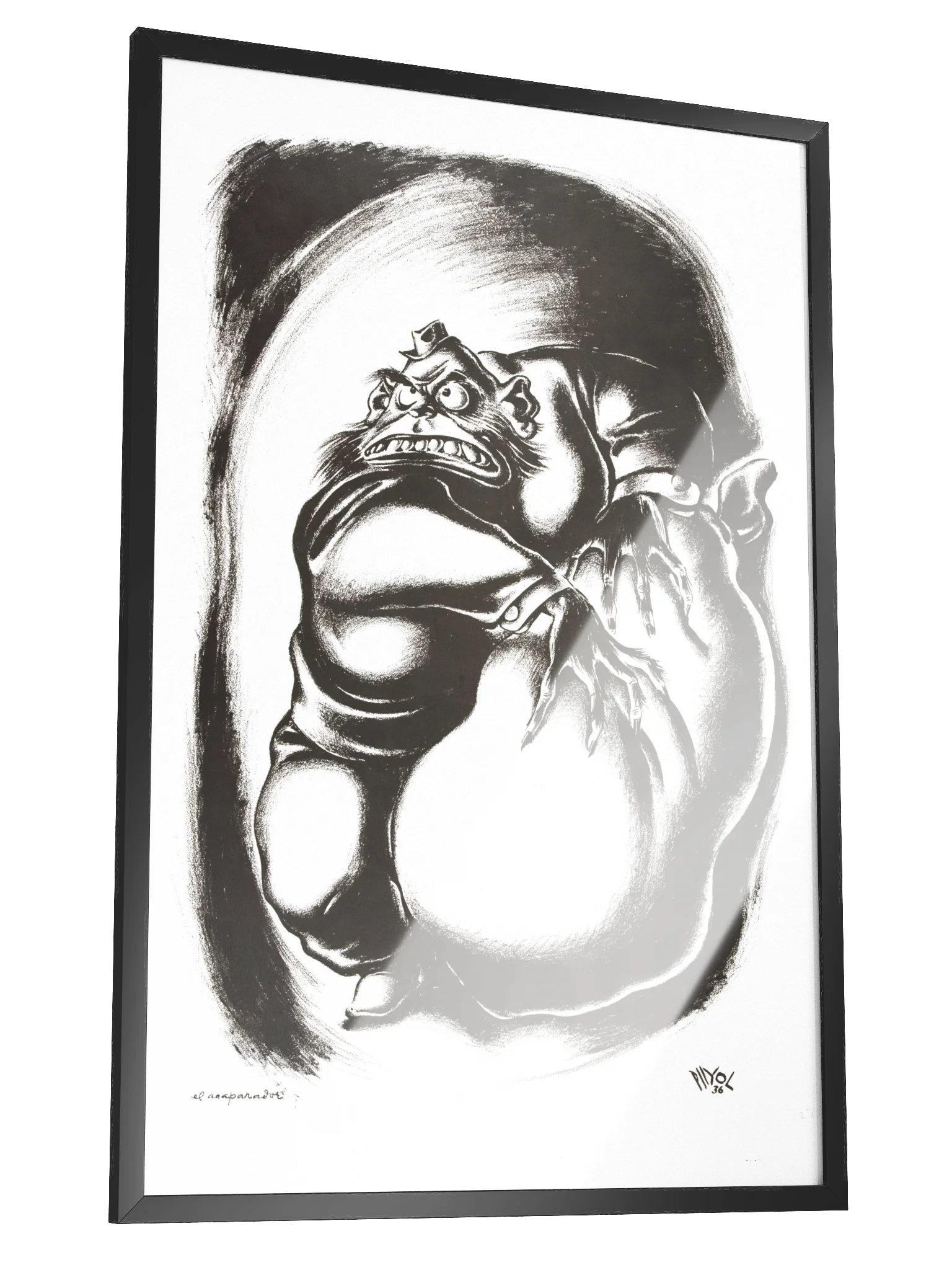 El Acaparador (The Hoarder) Print product image (2)