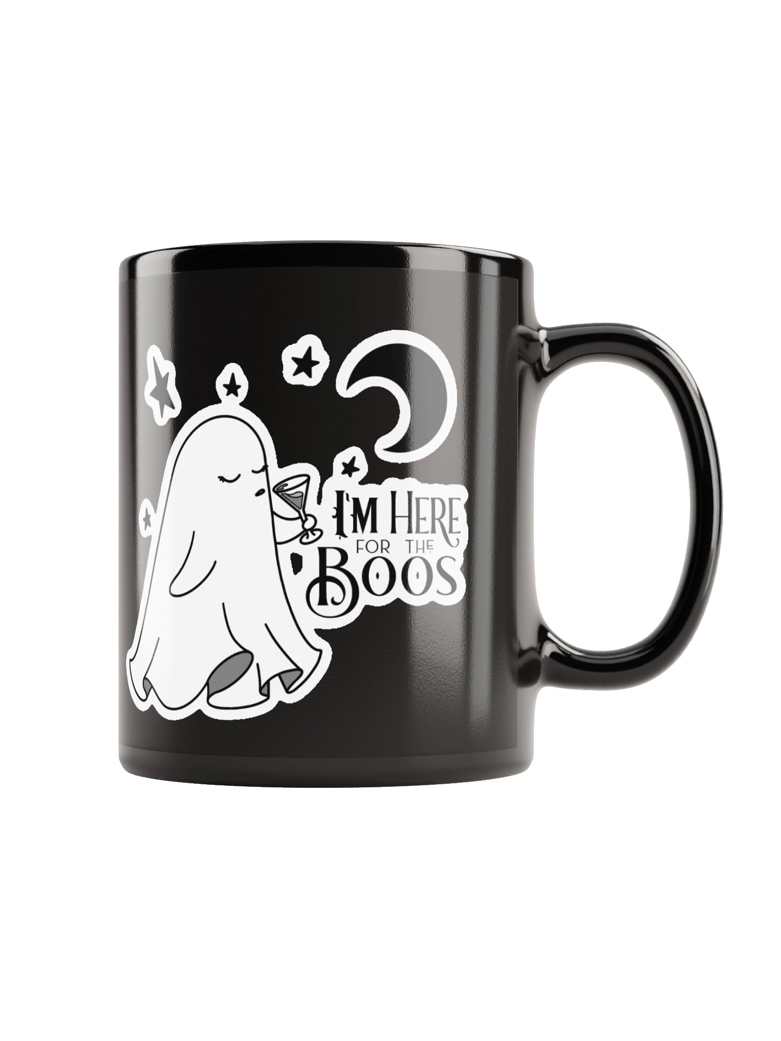 Boo-tiful Spirits Black Glossy Mug product image (1)