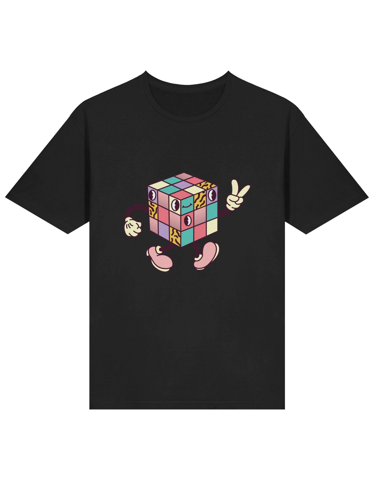 Retro Cube Walker Pop T-Shirt product image (3)