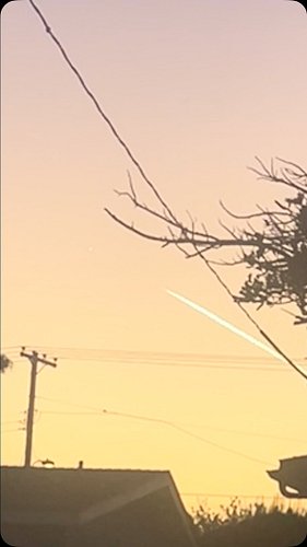 Another perk of living in SoCal #authorsofinstagram #spacexlaunch #nightskies