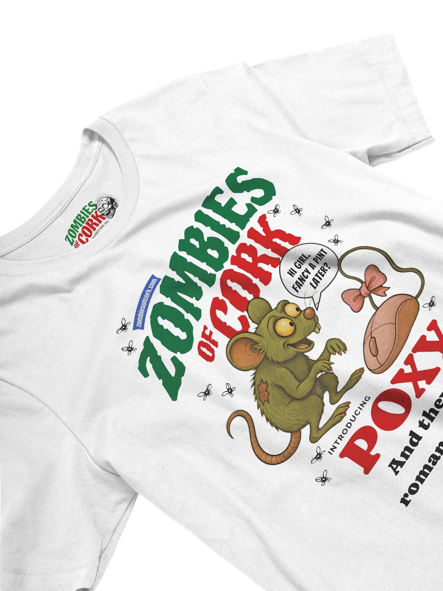 Zombies of Cork - Poxy Pops the Question T-Shirt product image (4)