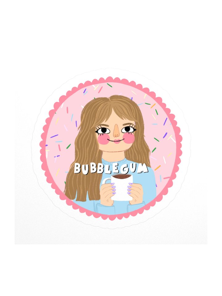 Bubblegum Coffee Sticker product image (2)