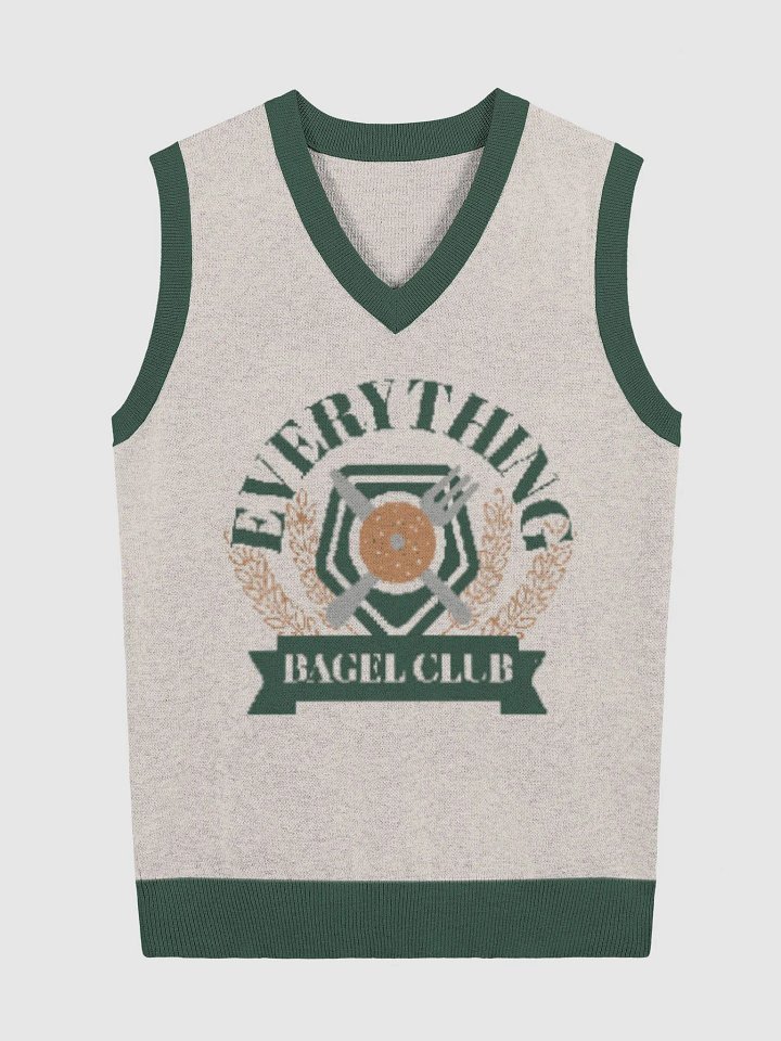 Everything Bagel Club V-Neck Vest product image (4)