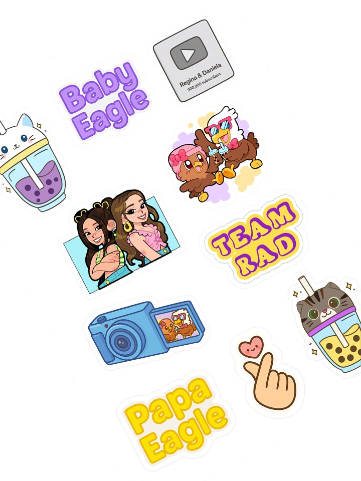 R&D Sticker Sheet product image (1)