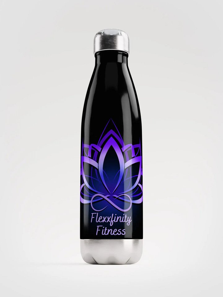 Flexxfinity Fitness Lotus Stainless Steel Water Bottle product image (1)