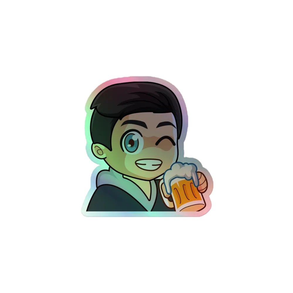 Logo Holographic Sticker product image (1)