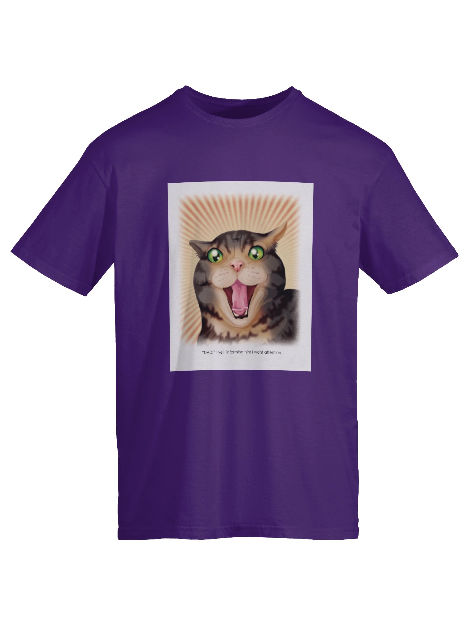 Gar the Great I Want Attention T-Shirt product image (25)