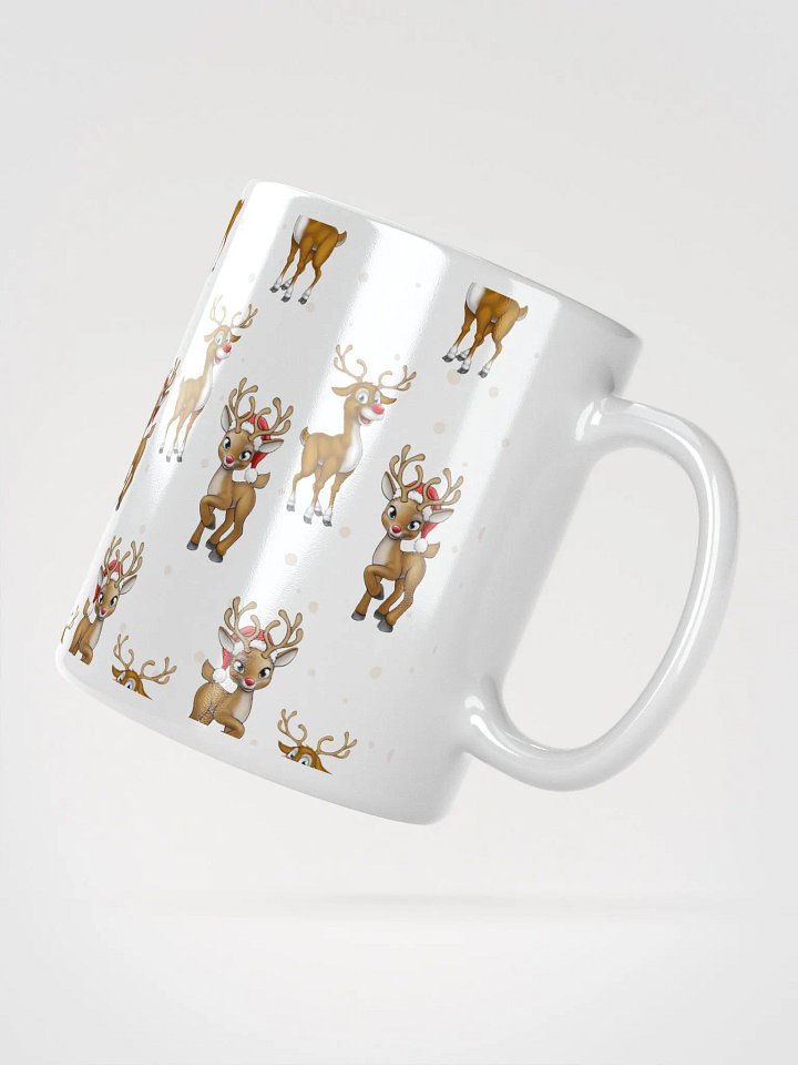 Reindeer Patterns And Snow White Mug product image (4)