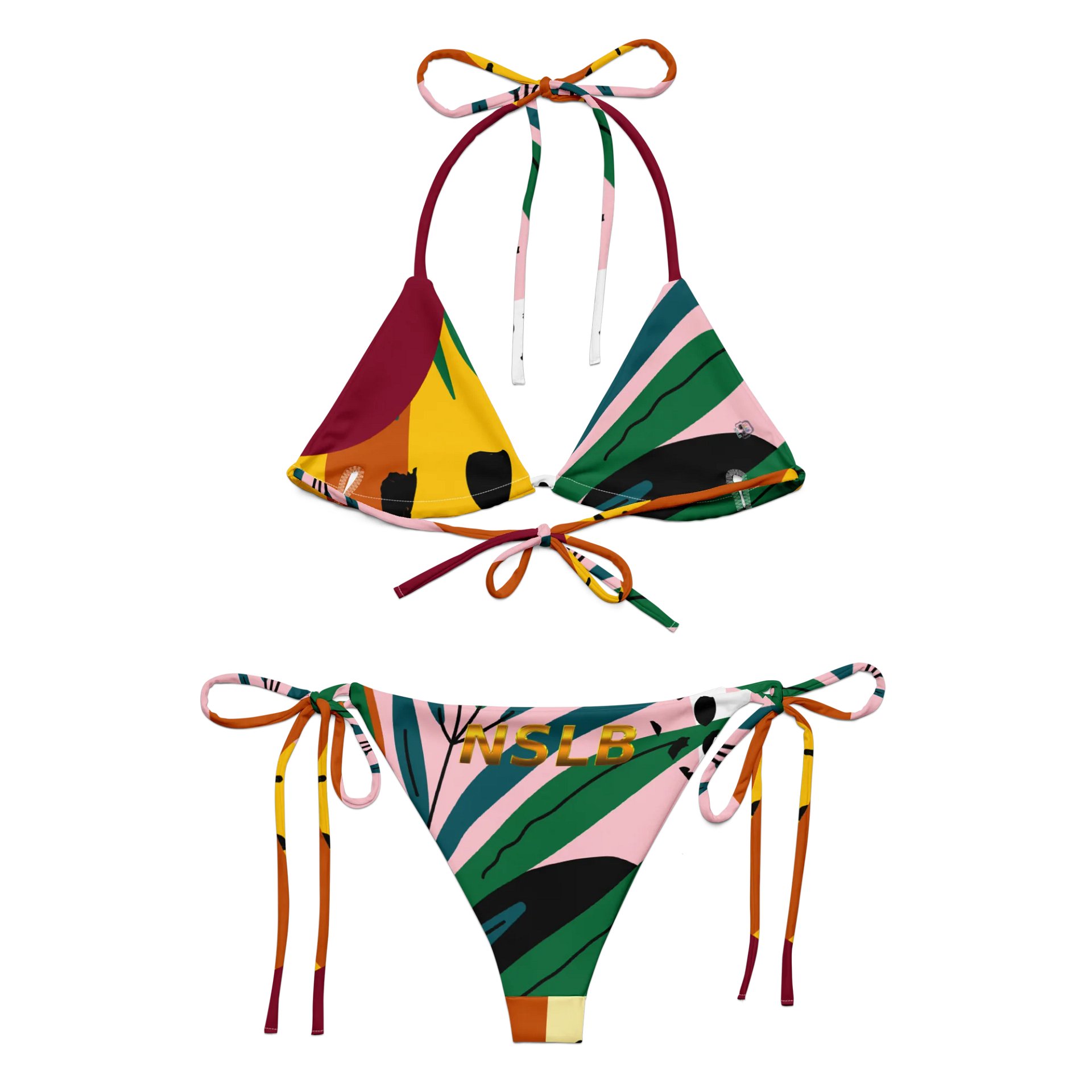 NSLB Vibrant Shapes Bikini Set product image (6)