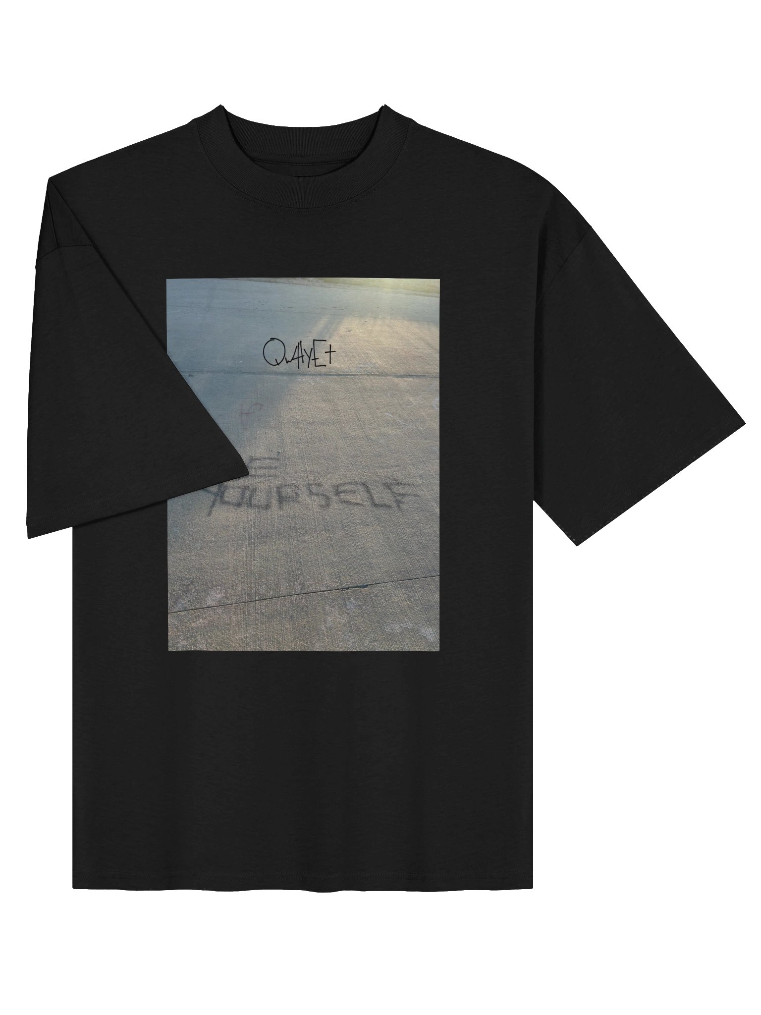 QWHYET LOVE YOURSELF oversized Tee product image (8)