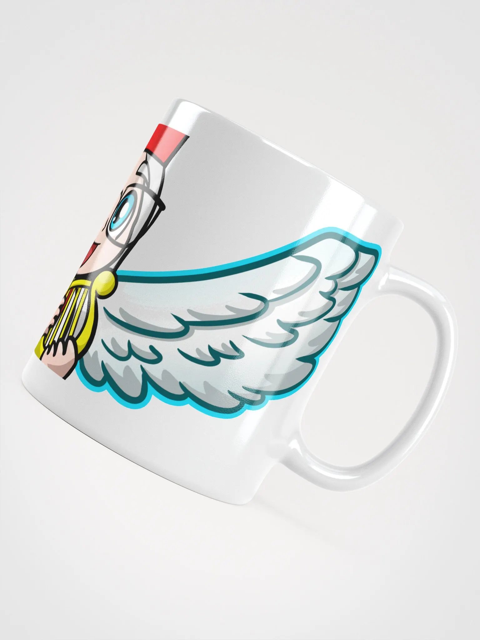Kardinal Zyn Angel Coffee Mug (White) product image (4)