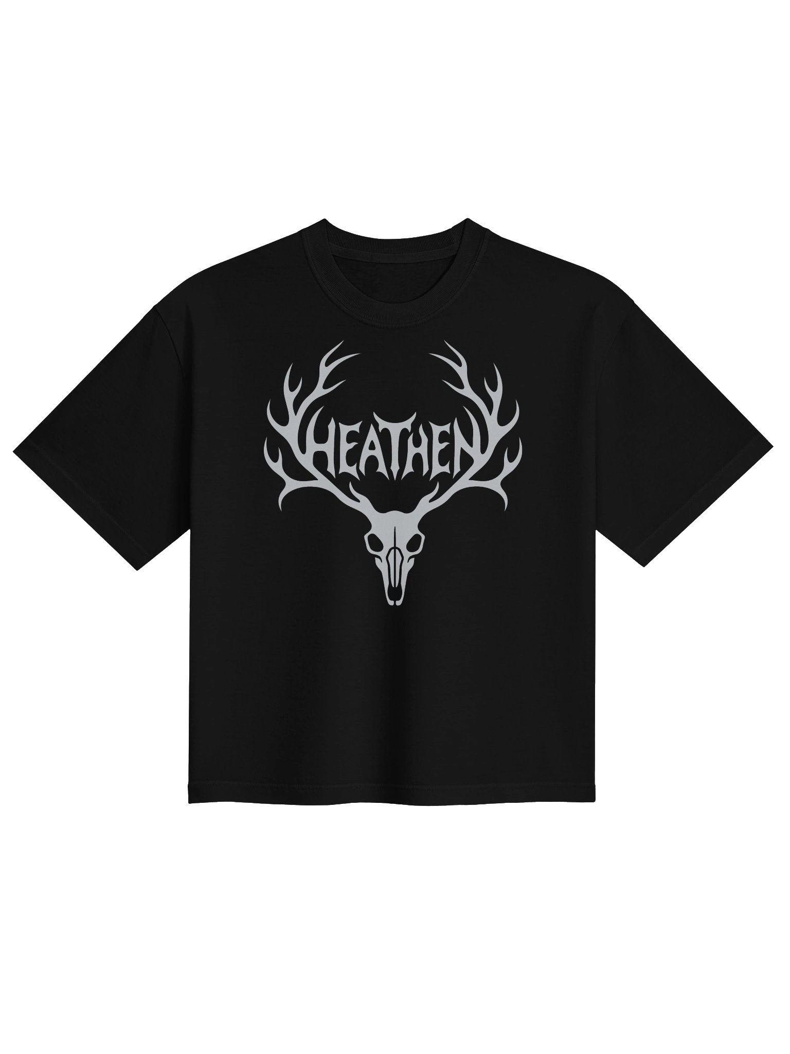 Eikþyrnir Women's Heavyweight Boxy T-Shirt product image (3)