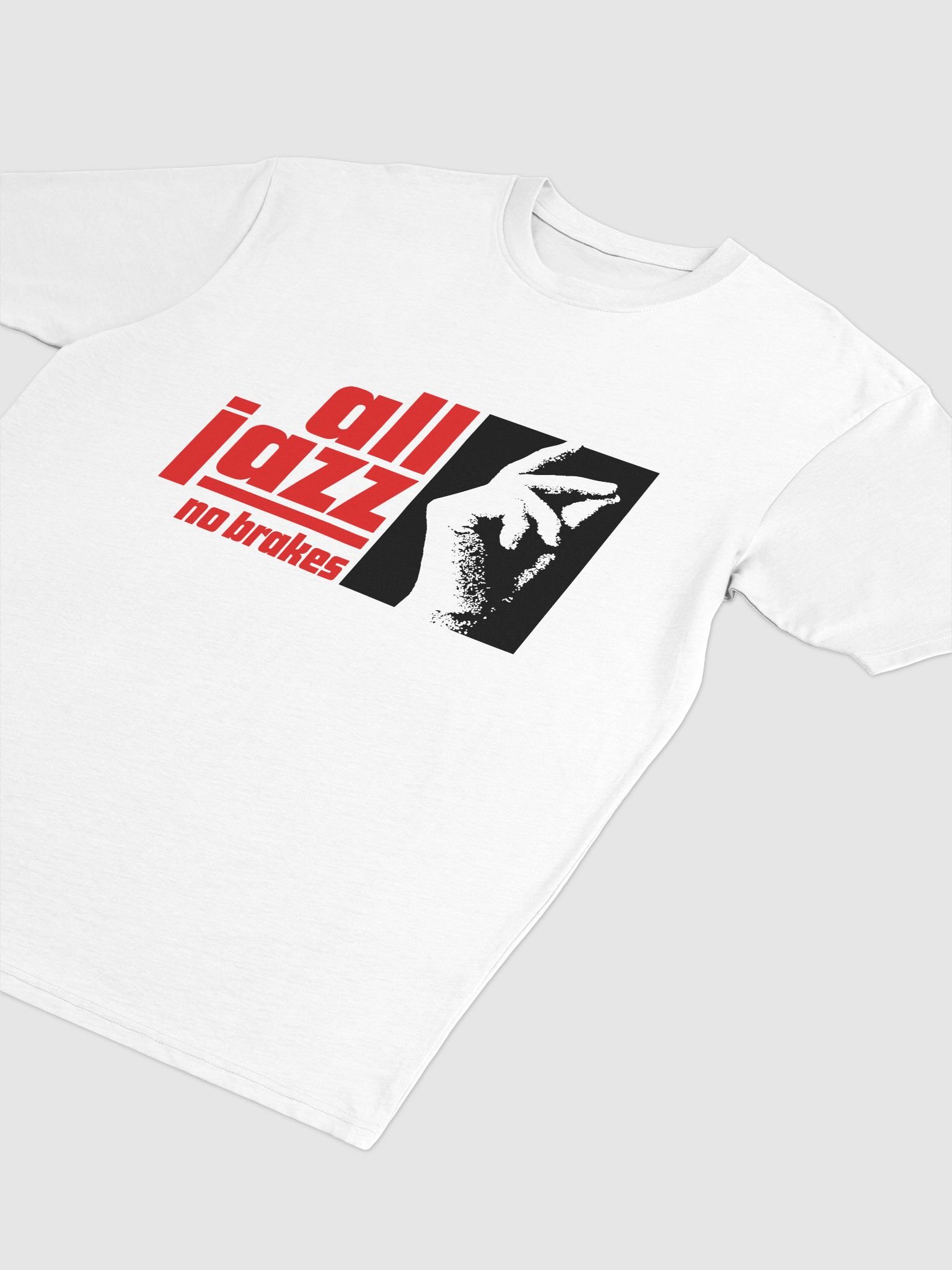 "The Jazzy Tee" (White) product image (2)