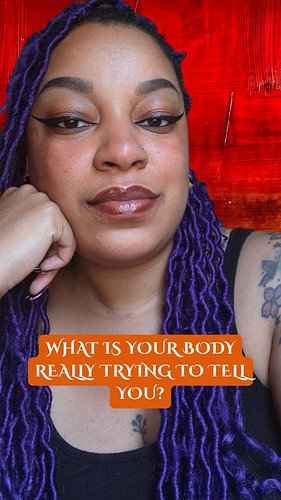 But what is your body really trying to tell you?

#bodyconnection #intuition #instinct