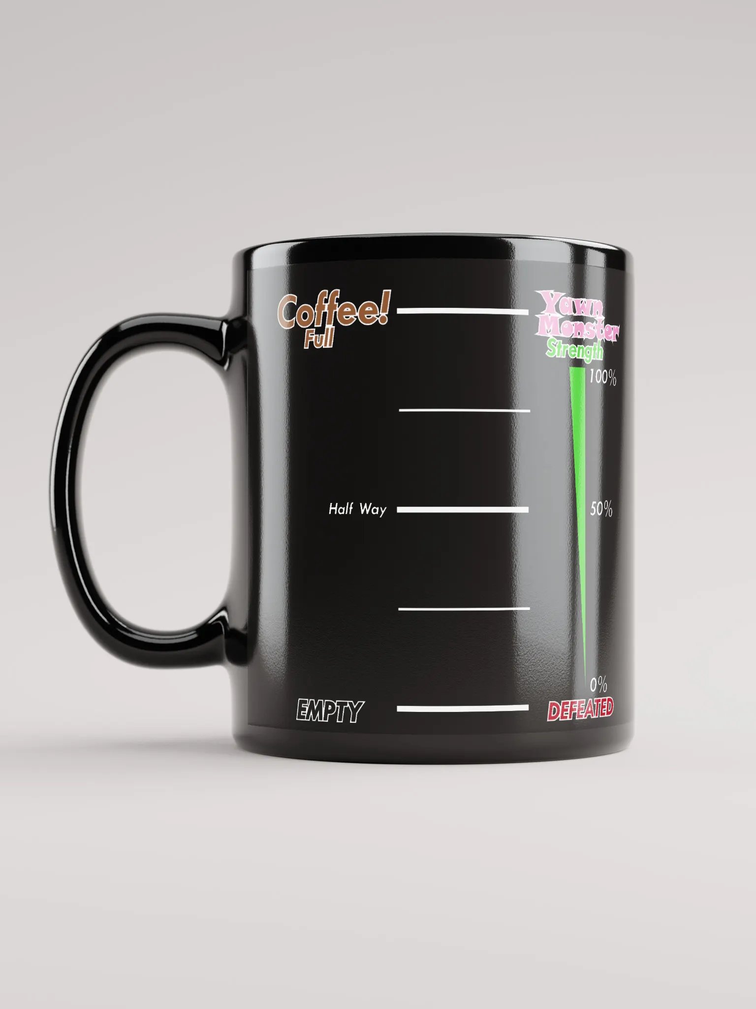 Pink Yawn Monster Coffee Cup product image (12)