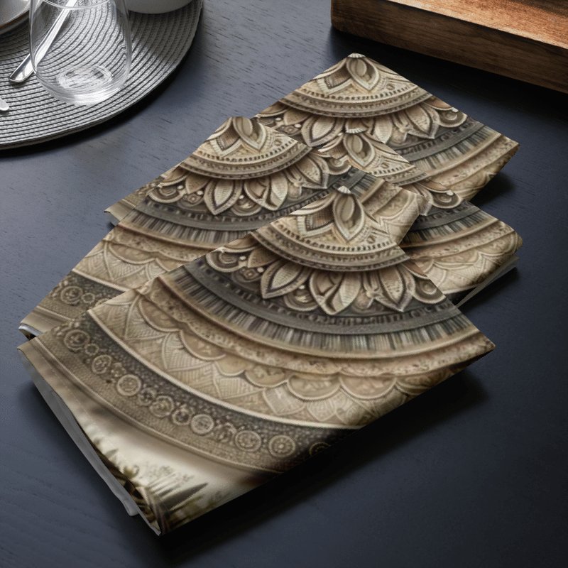 Lavish Botanical Mandala Napkins product image (3)
